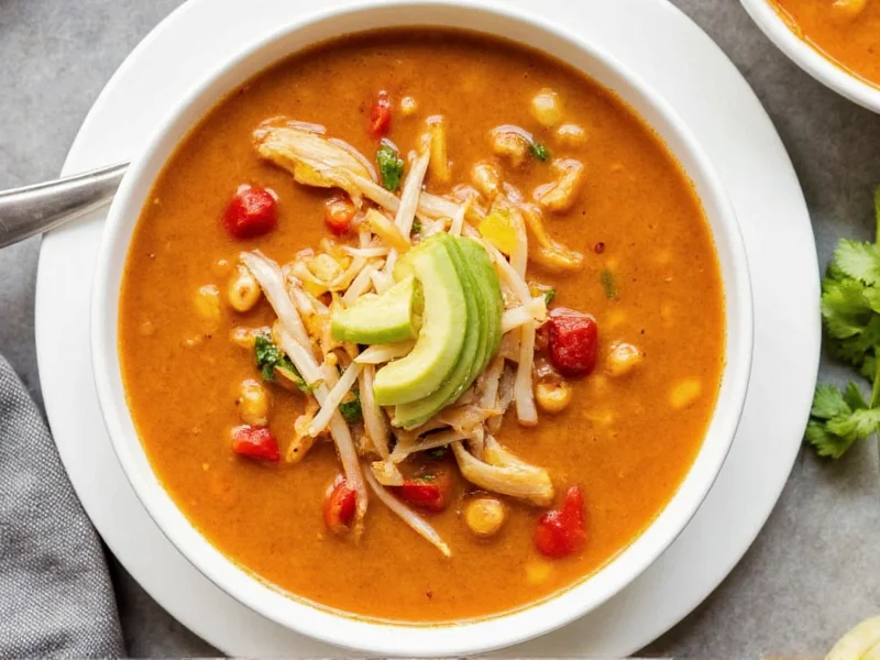 Perfect Instant Pot Chicken Tortilla Soup Recipe