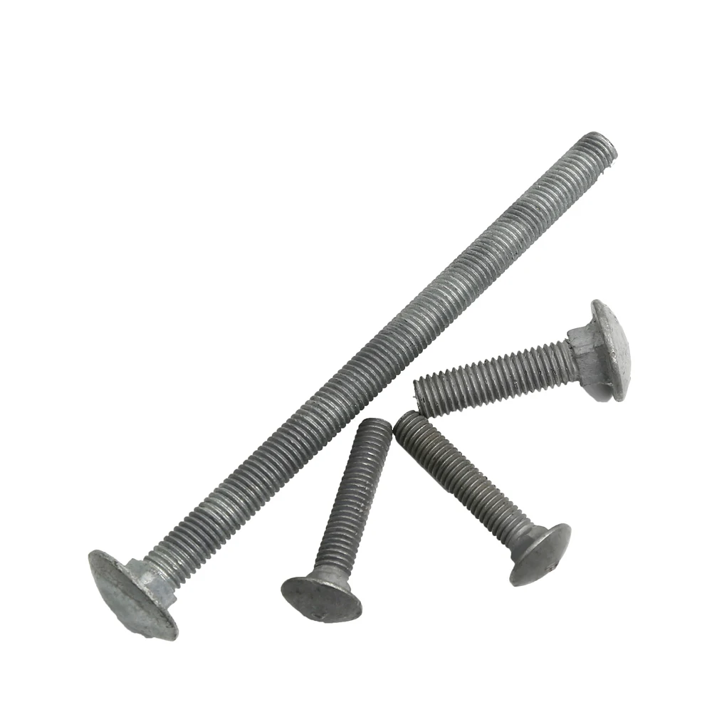 
Stainless Steel Hardened Grade 8.8 Din 603 Din603 Square Hole Washer M4 Carriage Bolt 