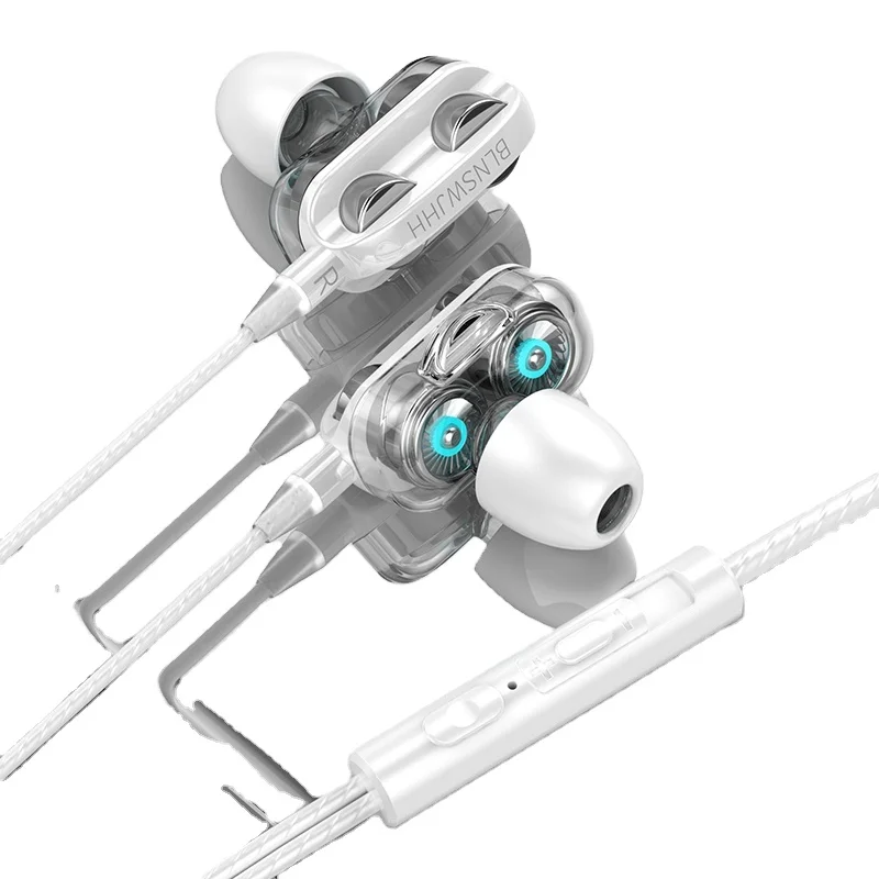 

2021 Hot Sale Immersive Sound Wired 3.5mm Earbuds For Mobile Iphone7 HuaWei XiaoMi
