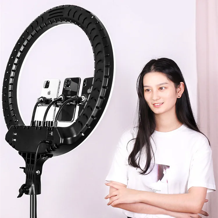 

Professional photography light beauty selfie mobile phone camera remote control  ring light