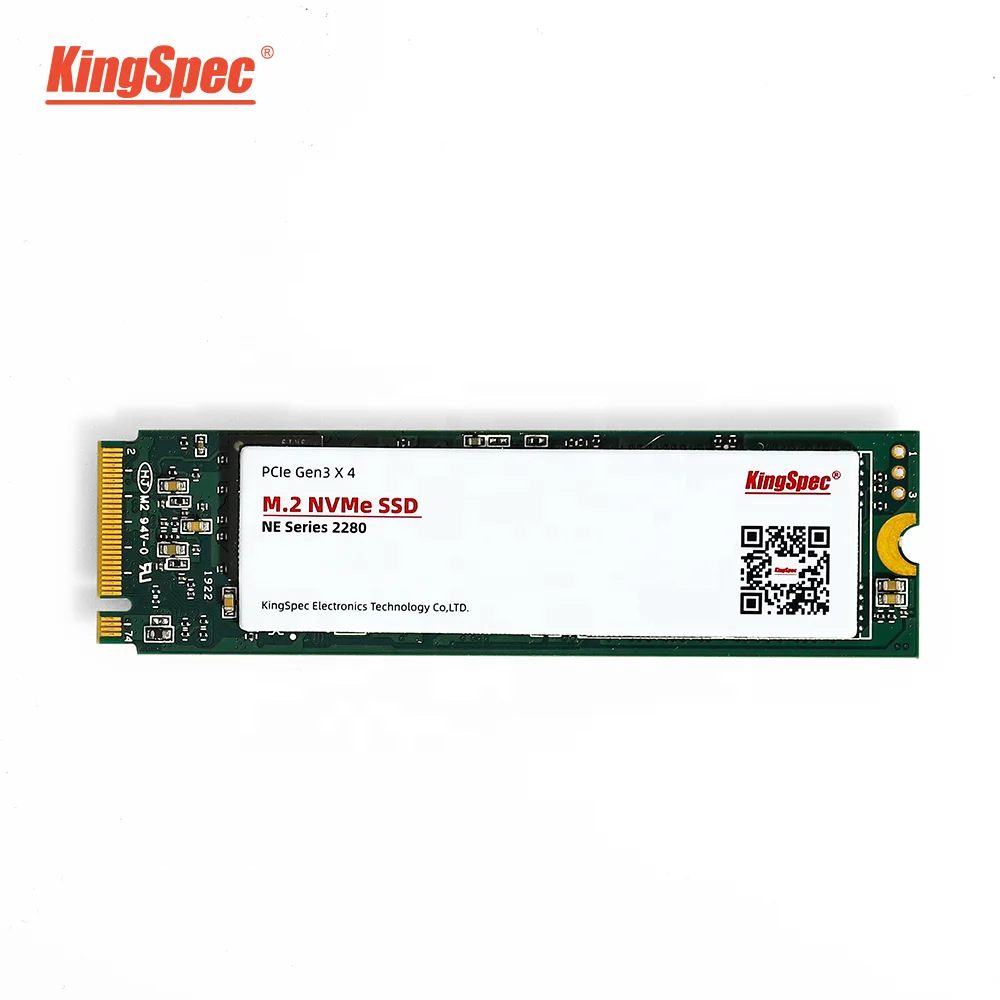 

Kingspec Quick Speed Big Capacity New 2280 NVME PCIE M.2 2tb SSD With Cooling Tag