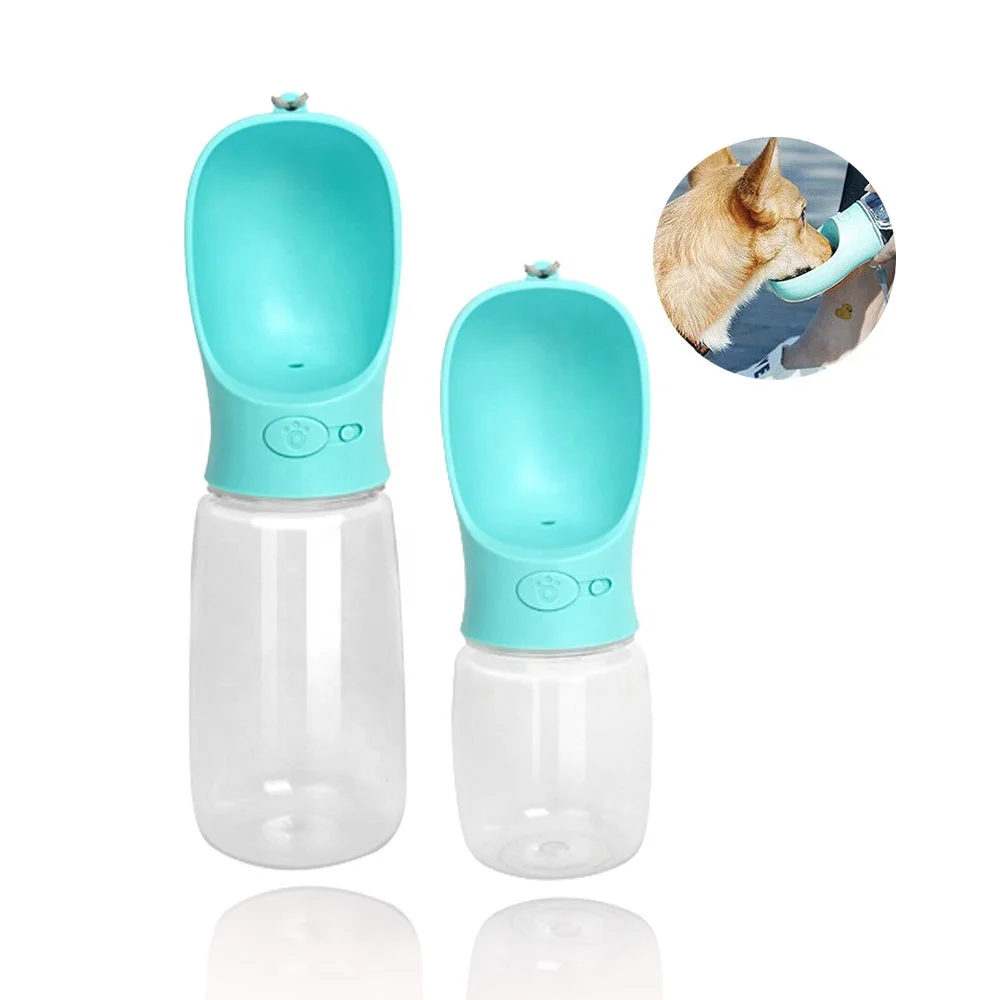 

Leakproof Portable Pet Water Bottle Pet Water Dispenser Dog Water Bottle for Outdoor Walking, Sky blue/pink/white