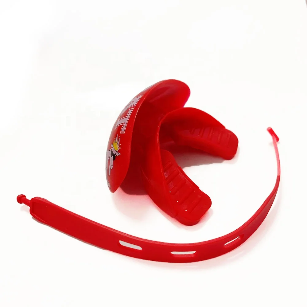 

Oxygen Convertible Mouthguard with Lip Guard Protector Mouthpiece, Red/black/white