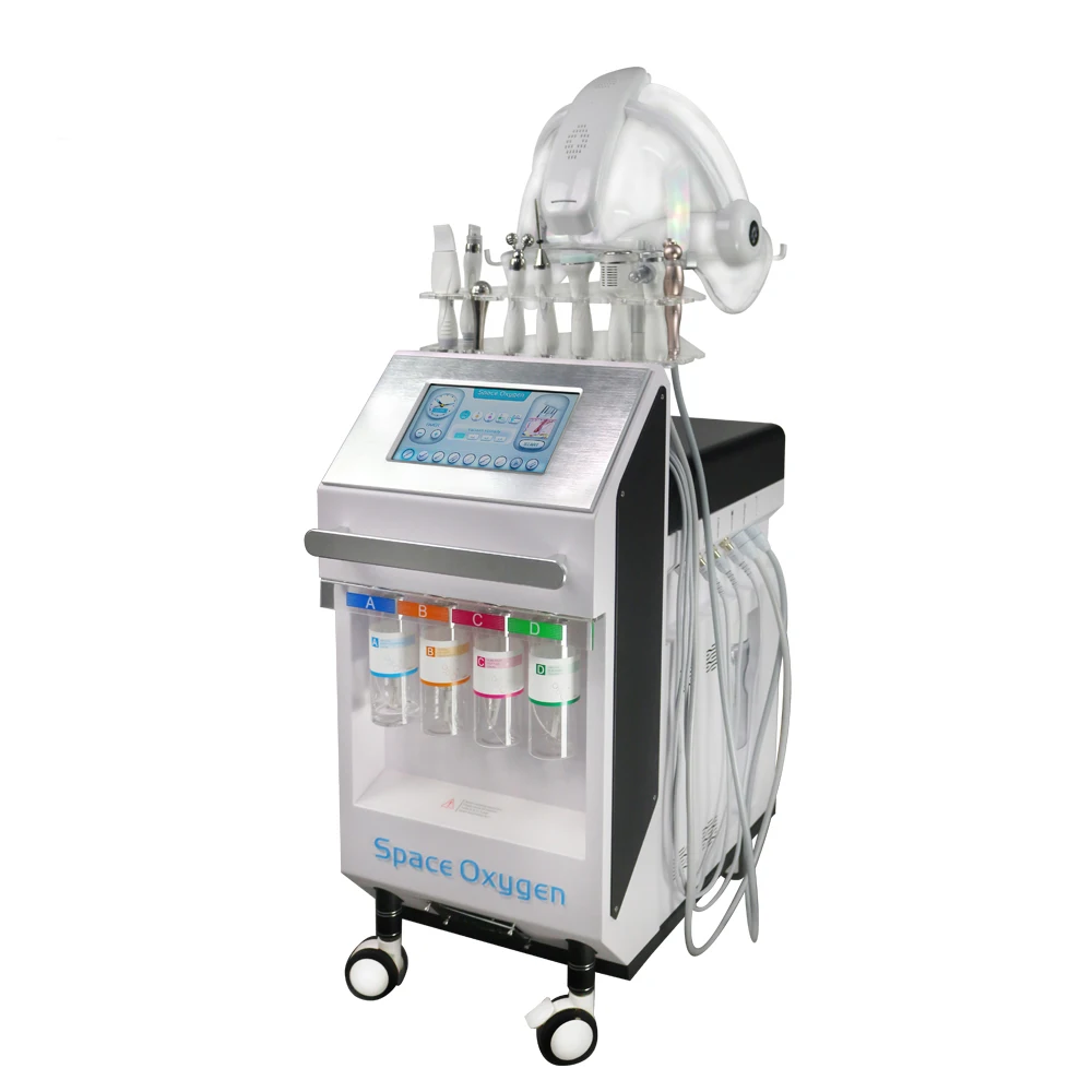 

Professional 11 In 1 Oxygen Therapy Equipment Pure Oxygen Dome Mask Oxygen Hyperbaric Facial Machine