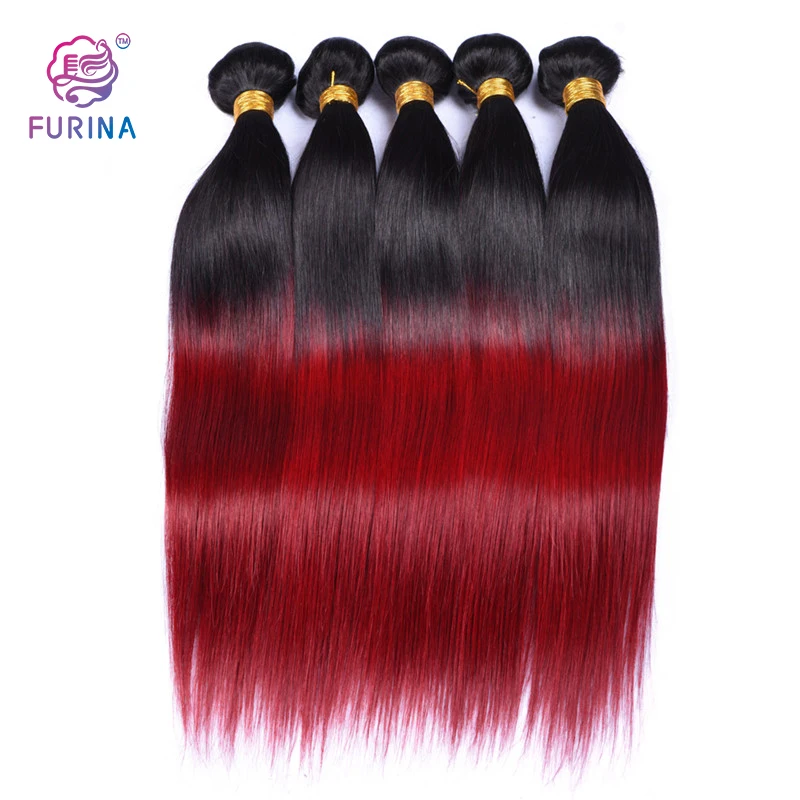 

1B/bug# ombre unprocessed wholesale virgin hair vendors straight hair bundles