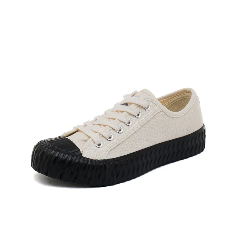 

Unisex Slip on Canvas Shoe White Black School Casual Low Top Shoes OEM ODM