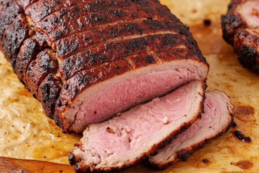 Honey mustard dijon crusted brisket