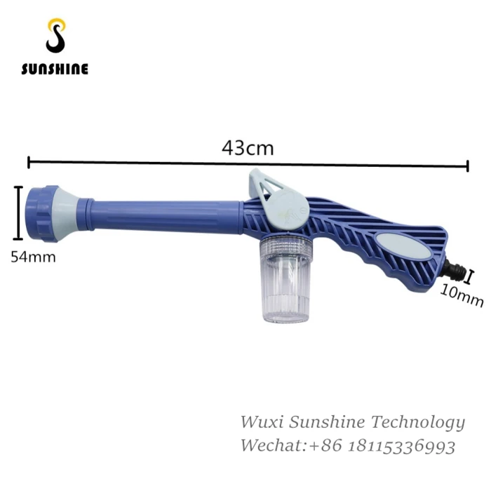 Jet Soap Dispenser Spray Gun Car Water Wash Cannon 8 In 1