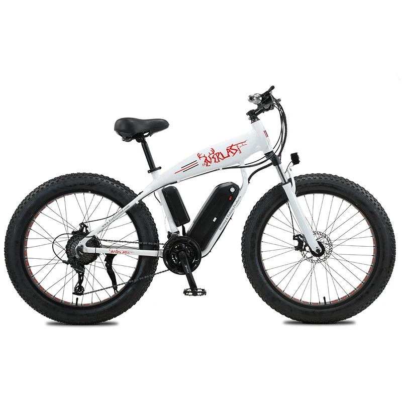 

Aluminum Alloy Fat Tyre Ebike 26*4.0 Fatbike Electric Bike