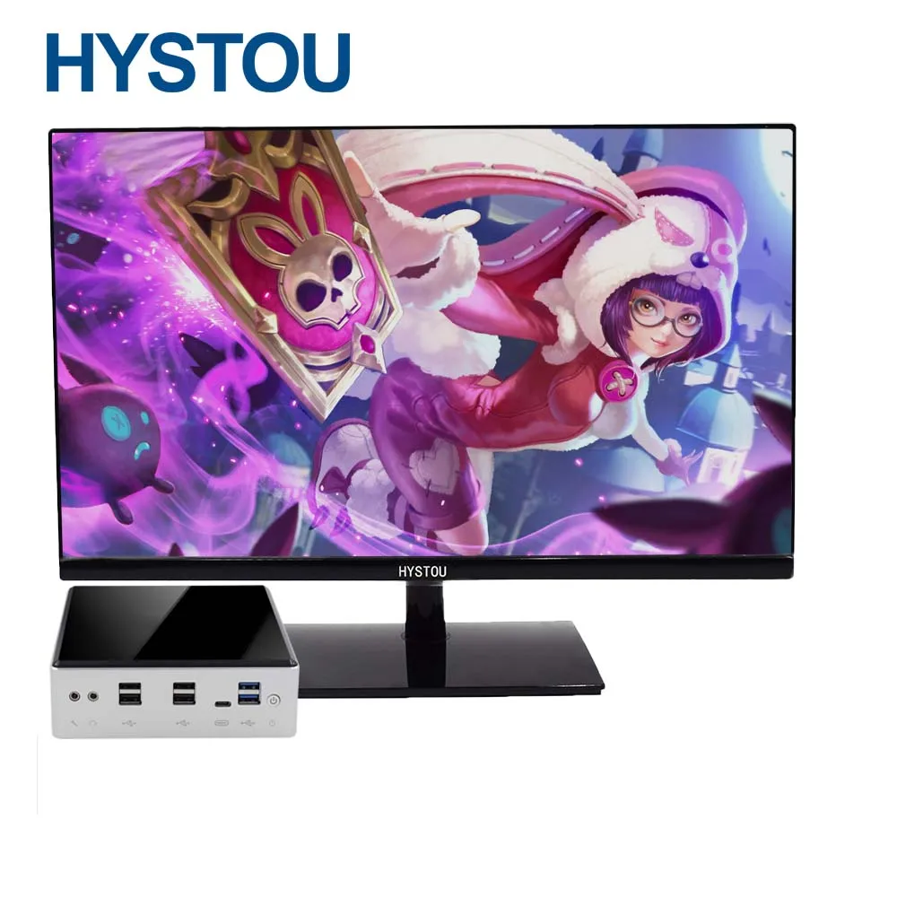 

8 USB 1 Type C Gaming Computer PC 10th Gen Core i7 10tn Mini PC Desktops