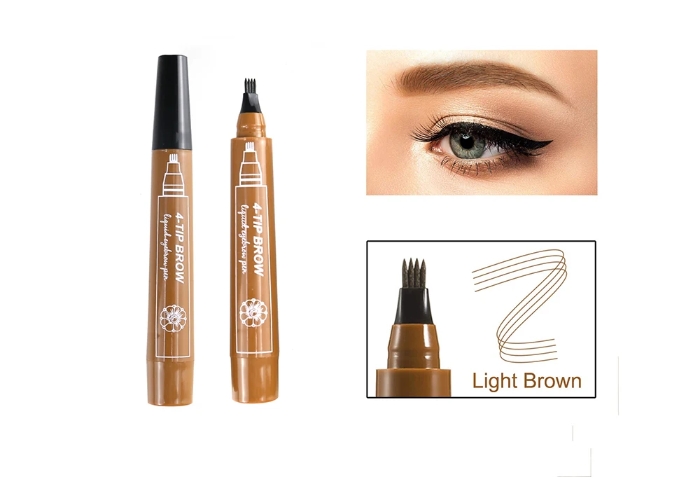 wholesales waterproof eyebrow pen amazon best selling private