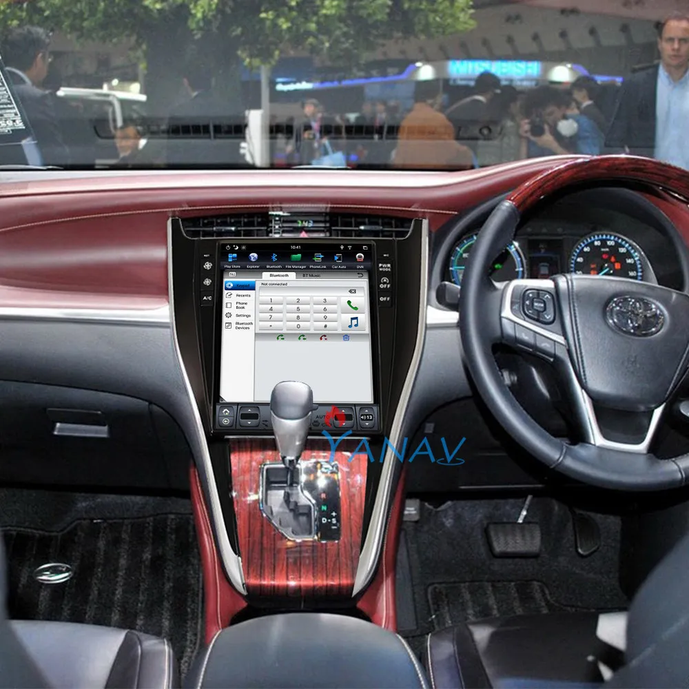 

Tesla style vertical screen Car GPS navigation For TOYOTA Harrier 2013+ car stereo Car multimedia radio audio player video DVD