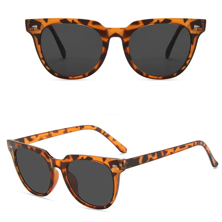 

DL sun Glases DLL18065 new fashion Design vintage luxury women style Rectangle oversized custom logo shades sunglasses 2021