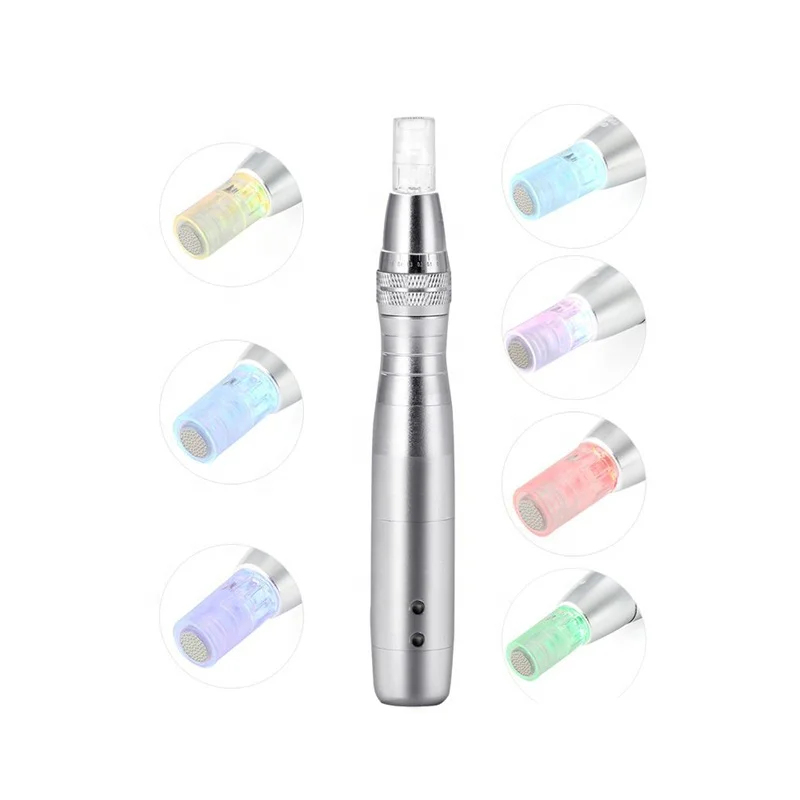 

2021z 7 Color LED Light derma pen bb cream machine For BB booster starter kit for Remove Acne Scar stretch marks MTS