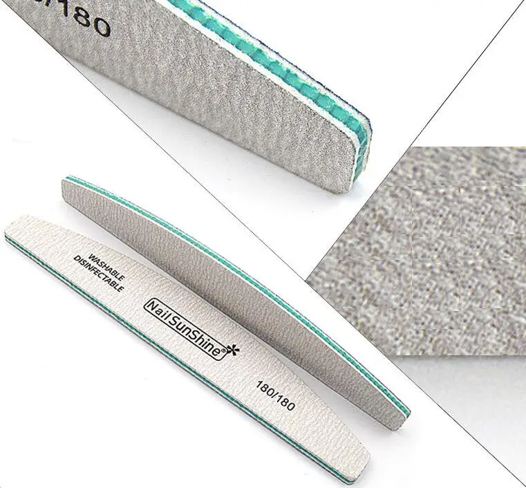 Custom Printing Logo Zebra Nail File 180/180 Disposable Personalized