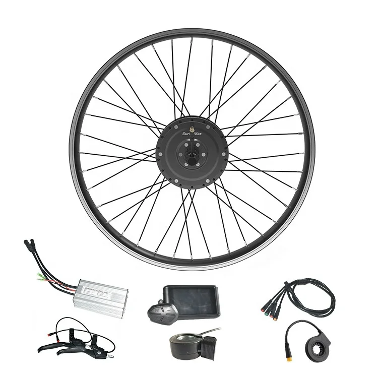

New design 48v 500w hub motor electric bike ebike conversion kit with battery option