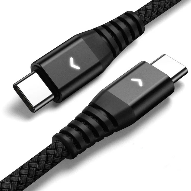 

60W Type C To USB Type C Cable PD Fast Charger Cord Data Wire For Samsung S20 Xiaomi QC4.0 Macbook Pro