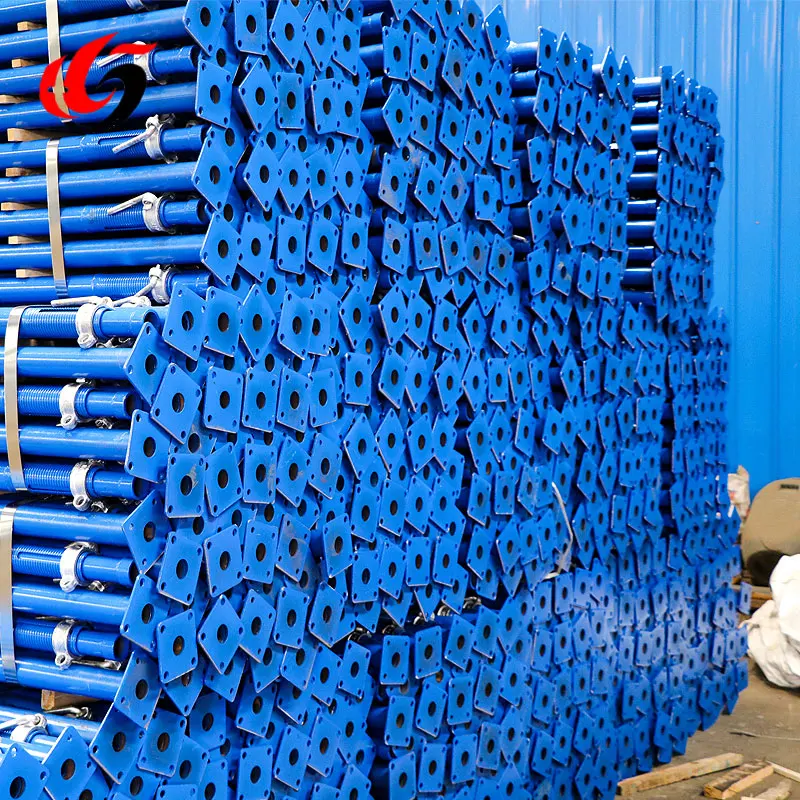 
Scaffolding Adjustable Telescopic Shoring Light Duty Formwork Steel Prop 