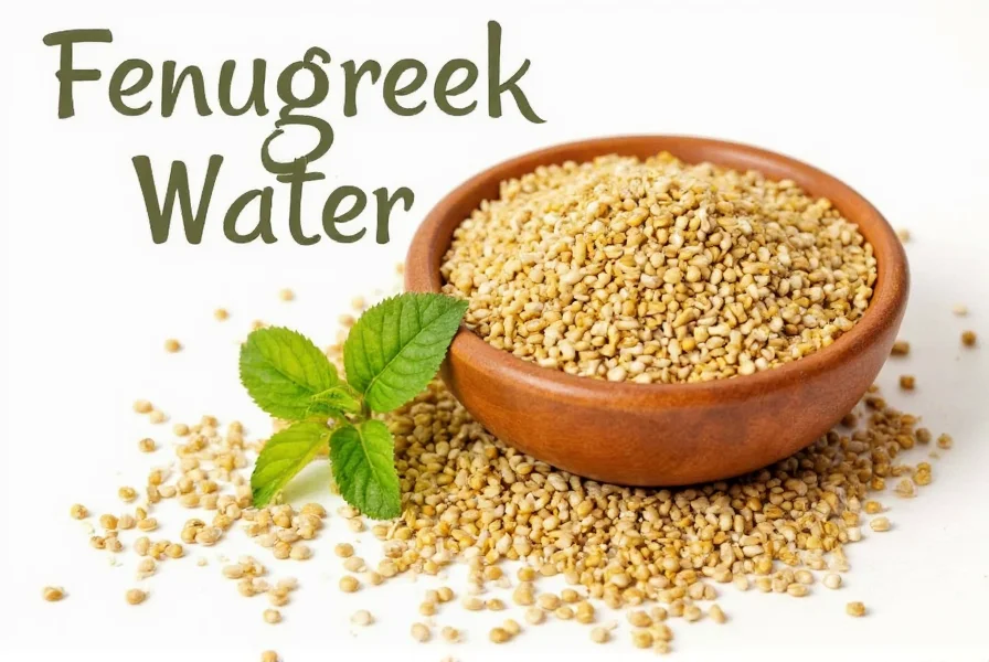 fenugreek water