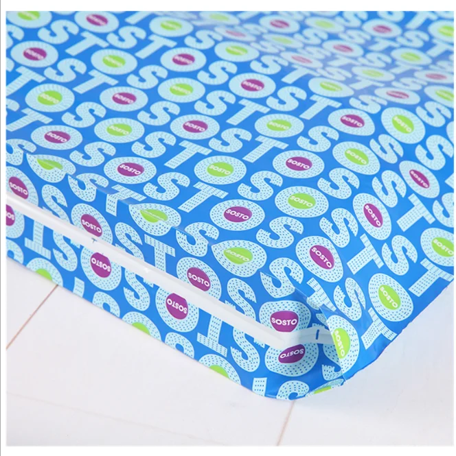 
Made In China Top Handle Plastic Pe Reusable Tote Recycle Shopping Bag 