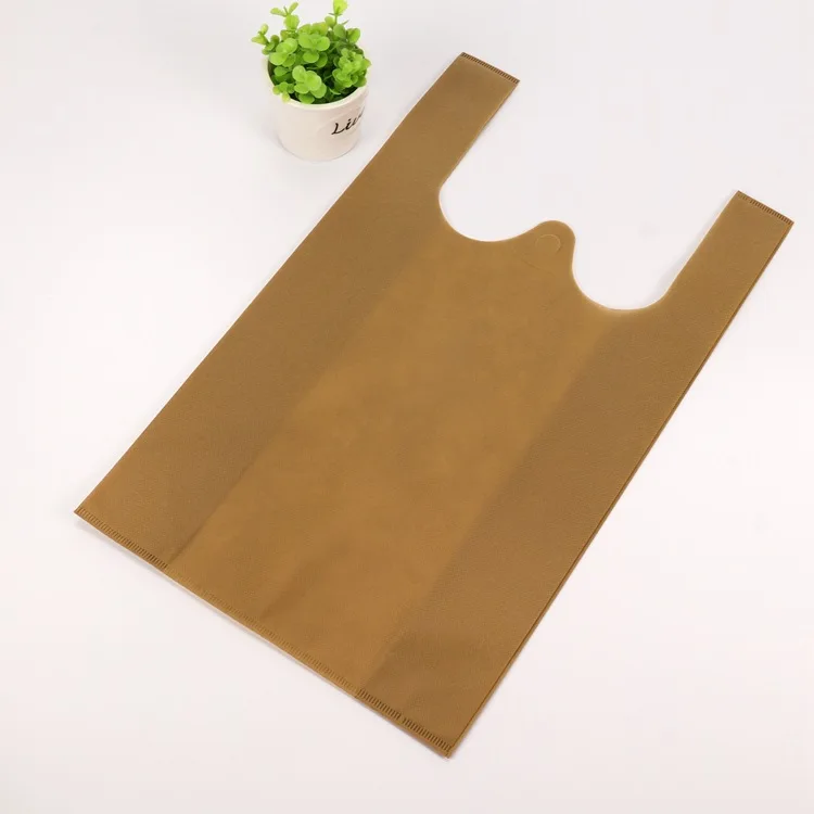 

Customized d w u cut reusable pp non woven bags for shopping packing