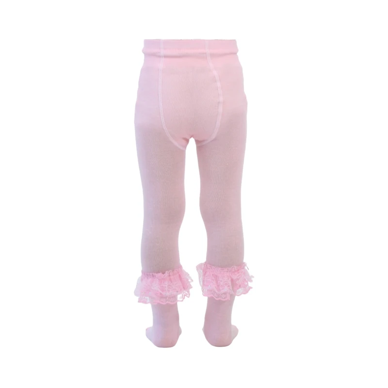 
Children Girl Cotton Ballet Dance Tube Pantyhose Child Ballet Lace Footed Tights Performance Practice Wear 