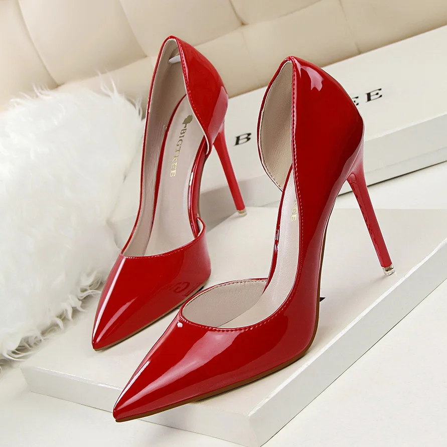 

12 colors hight heels sexy shoes women dress No.638-5