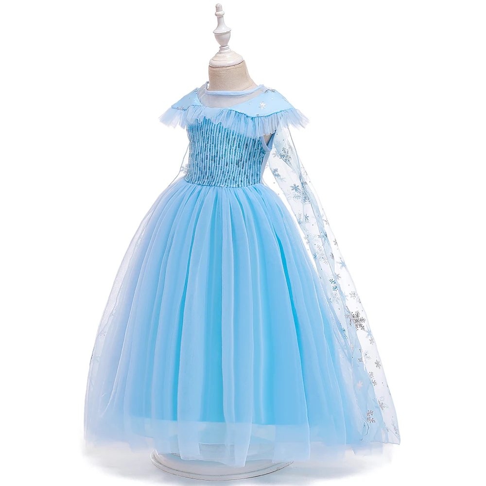 Explosion Sequins Mesh Princess Dress Christmas Halloween Dance Cosplay Costume For Girl  BX1628-BX1635