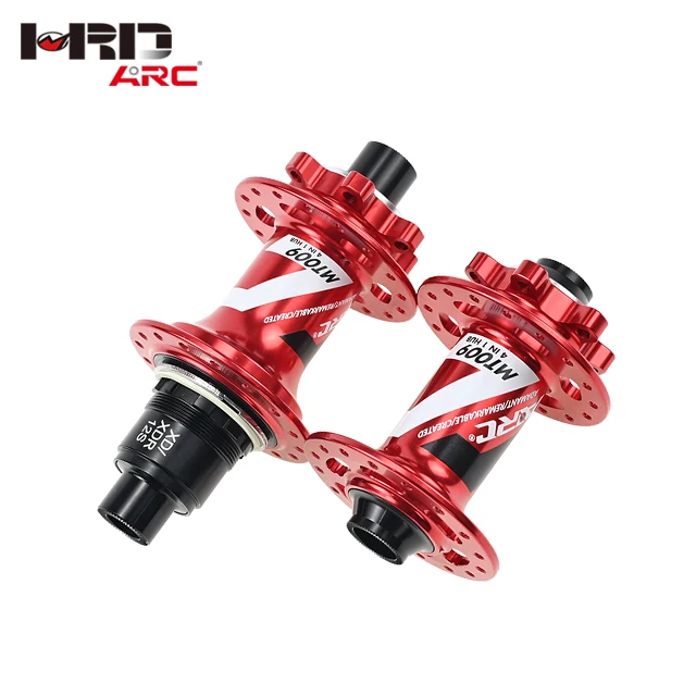 

ARC Hot Sale 14G*32H Round Holes MT - 009F / R Sram XD/XDR Disc Brake 6 Pawls 3 Teeth 114 Rings NBK Bearing MTB Bike Hub, Black,red