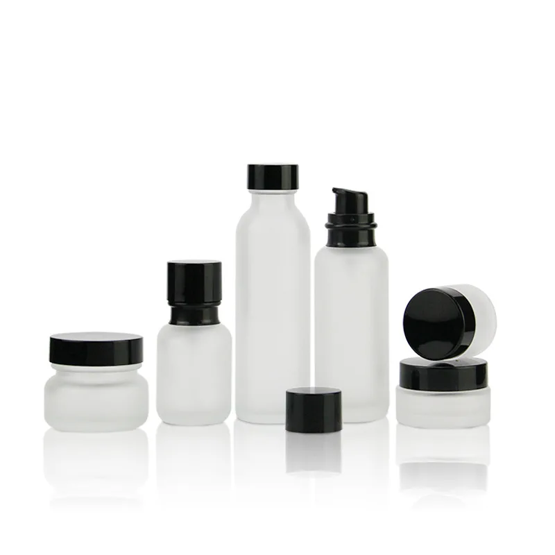 

Customization logo 20g 30g 50g] 60g 50ml 120ml 150ml skincare sprayer cosmetic bottles foundation containers glass bottles