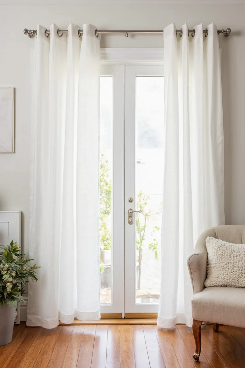 Small curtain ideas for interior doors