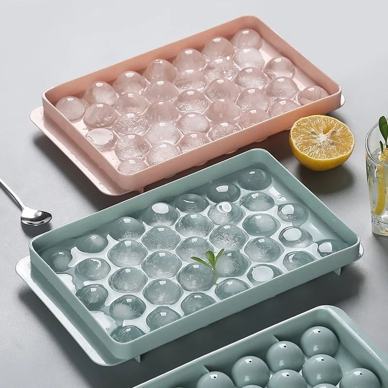 

Homemade ice hockey ice cube plastic mold refrigerator ice cube tray