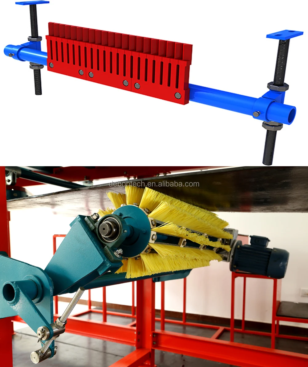 Polyurethane Conveyor Belt Cleaner Pu Belt Scraper Sweeper For Cleaning