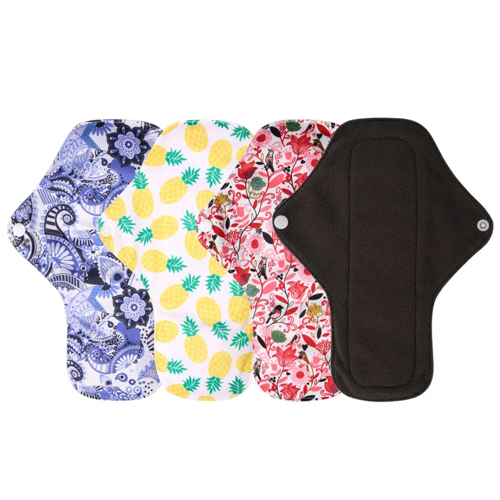 

Cloth Sanitary Pads Heavy Flow Night Menstrual Period Reusable Pads Washable Sanitary Pads S M L Size