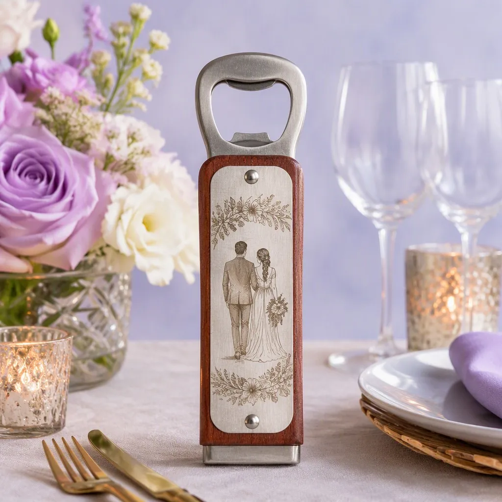 Personalized bottle opener
