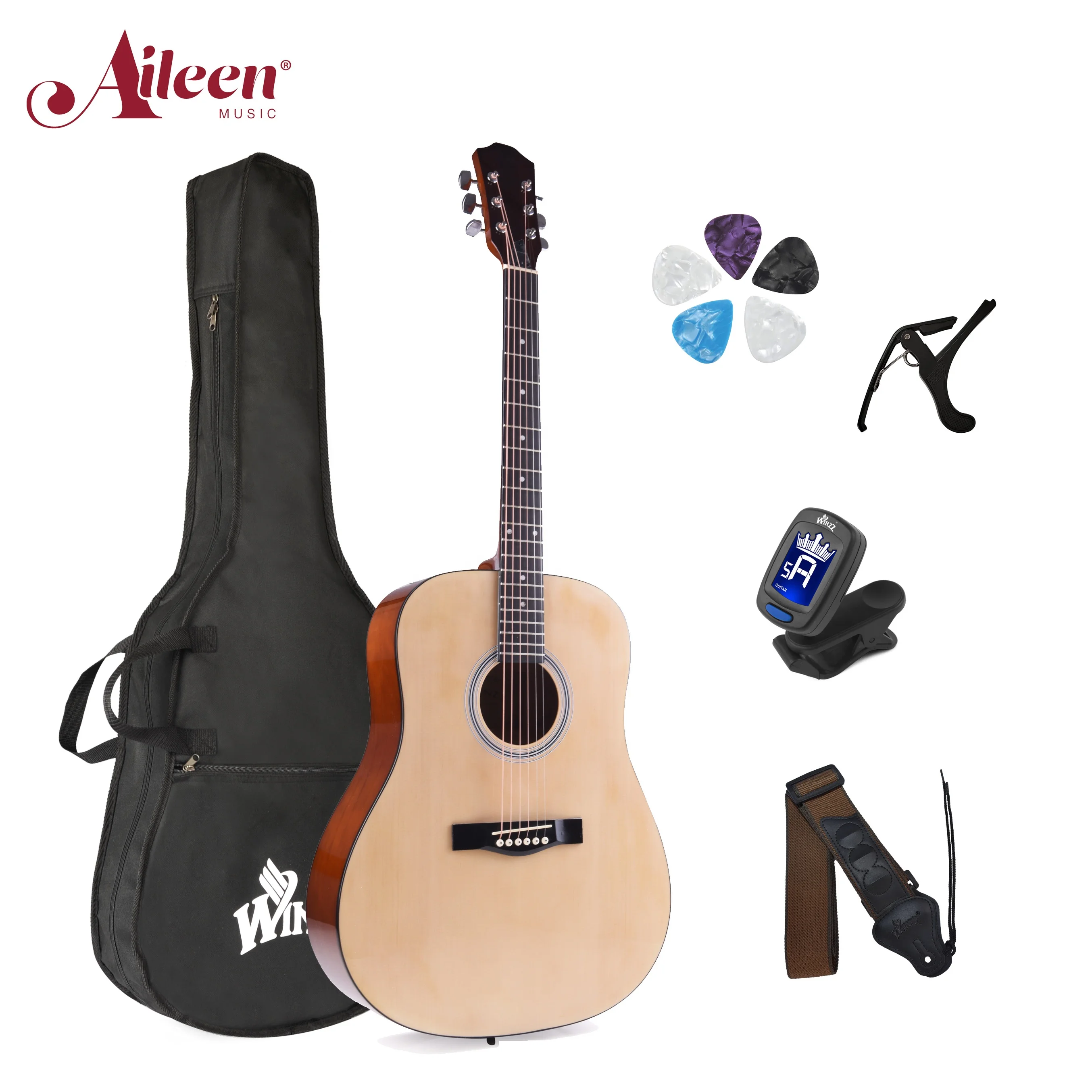 

Wholesale 41" Popular student Acoustic Guitar Kit(AF29H)