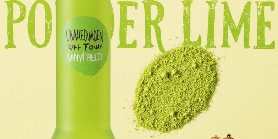 Cooking with lime powder