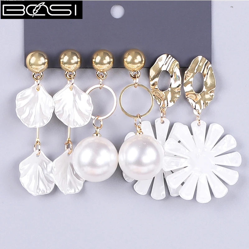 

Agustina new style hot selling acrylic earring set fashion earrings women boho jewelry, Colorful