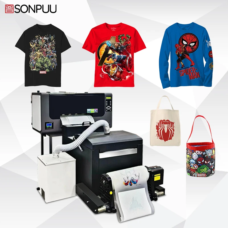 

A3 DTF Printer Cloth Garment Digital Printer With Shaker Powder and Dryer Printing machine for Any Fabric Tshirt