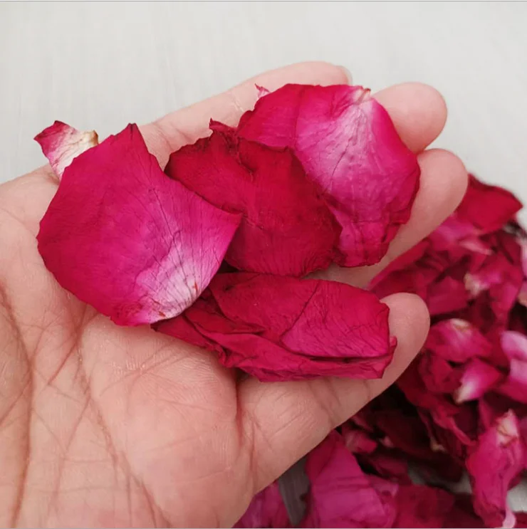 Wholesale Quality Natural Whitening Dry Petals Beautiful Rose Petal For