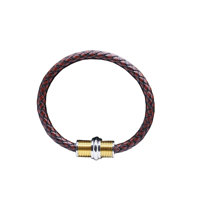 

High quality stainless steel magnetic jewelry clasps for mens leather bracelet