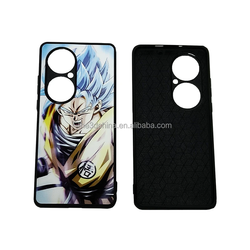 

Waterproof 3d lenticular phone case with 3d flip effect cover, Black