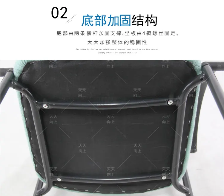 Guest Chair US Leisure Low Back Chair Fabric Upholstered Hot Sell Lobby Arm Chair