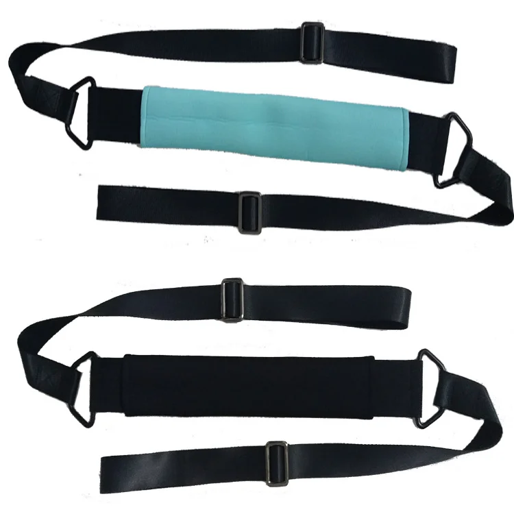 

High Quality Women Girl Training Tension Cotton Leg Stretcher Shoulder Dance Ballet Stretch Yoga Belt, Blue ,black