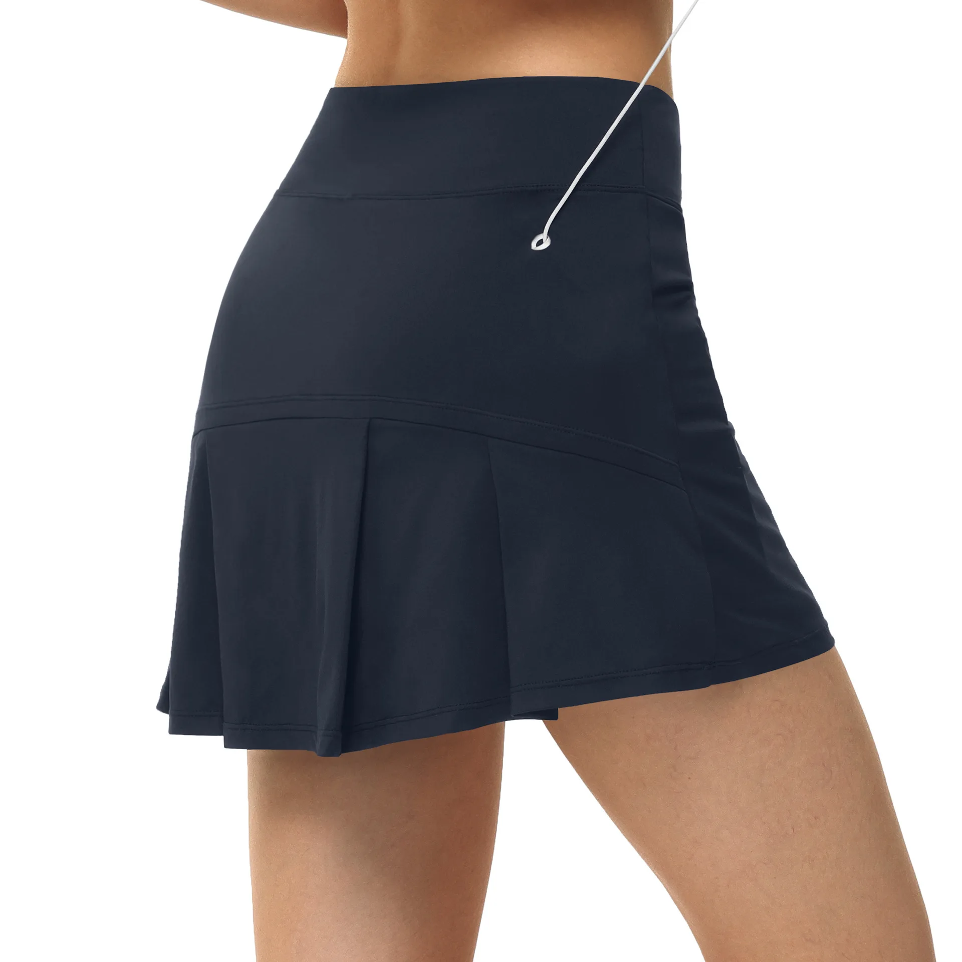 

E-commerce Dropshipping Fulfillment athleisure sustainable athletic short Recycled gym wear clothing womens tennis skirt pleated, Oem yoga clothes