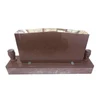 Wholesale American Style Upright Design Chinese Granite Red Gravestones Vase Insert