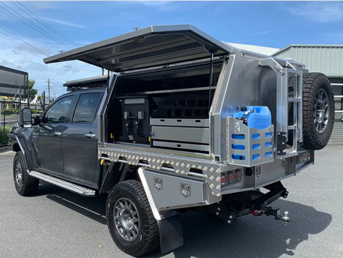 Best Aluminum Dual Cab Life Off Ute Canopy Camper - Buy Life Off Ute