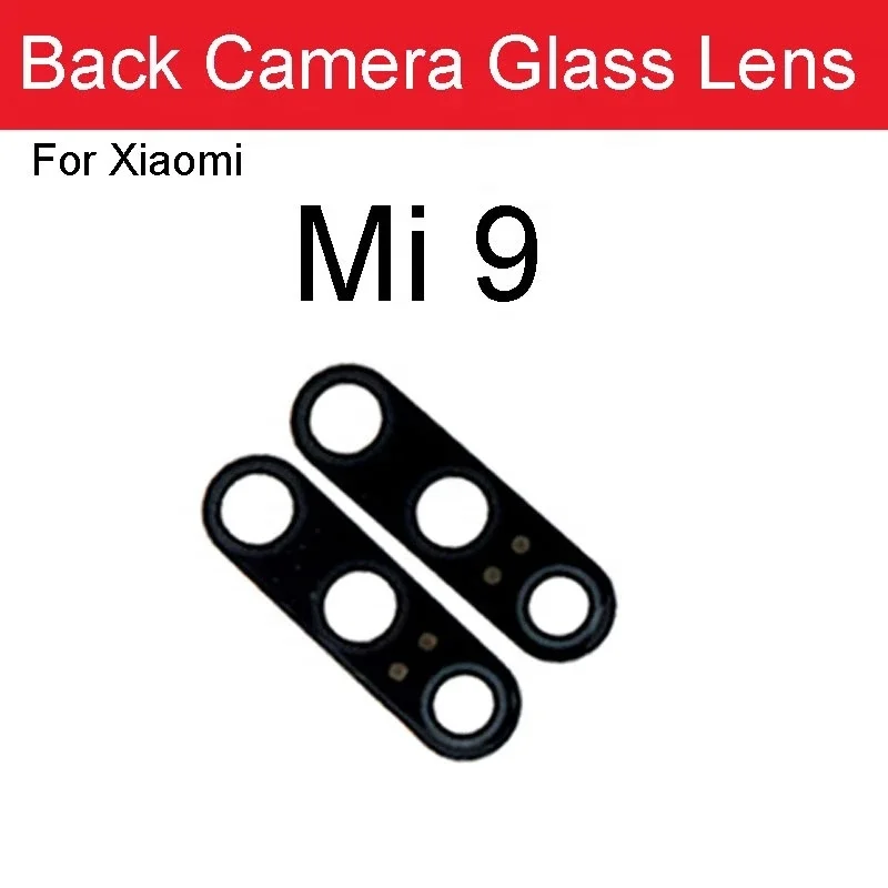 

Back Rear Camera Glass Lens With Frame For Xiaomi Mi A3 lite 9 9SE Lite CC9 9T 9T Pro