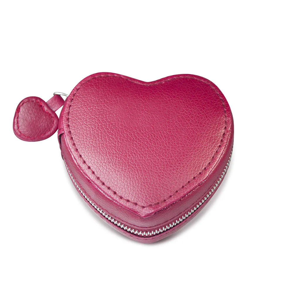 

2021 NEW Vintage Red Heart-shaped Jewelry Protective Box Charm Gift Wrap Box Wedding Women Jewelry, Customized