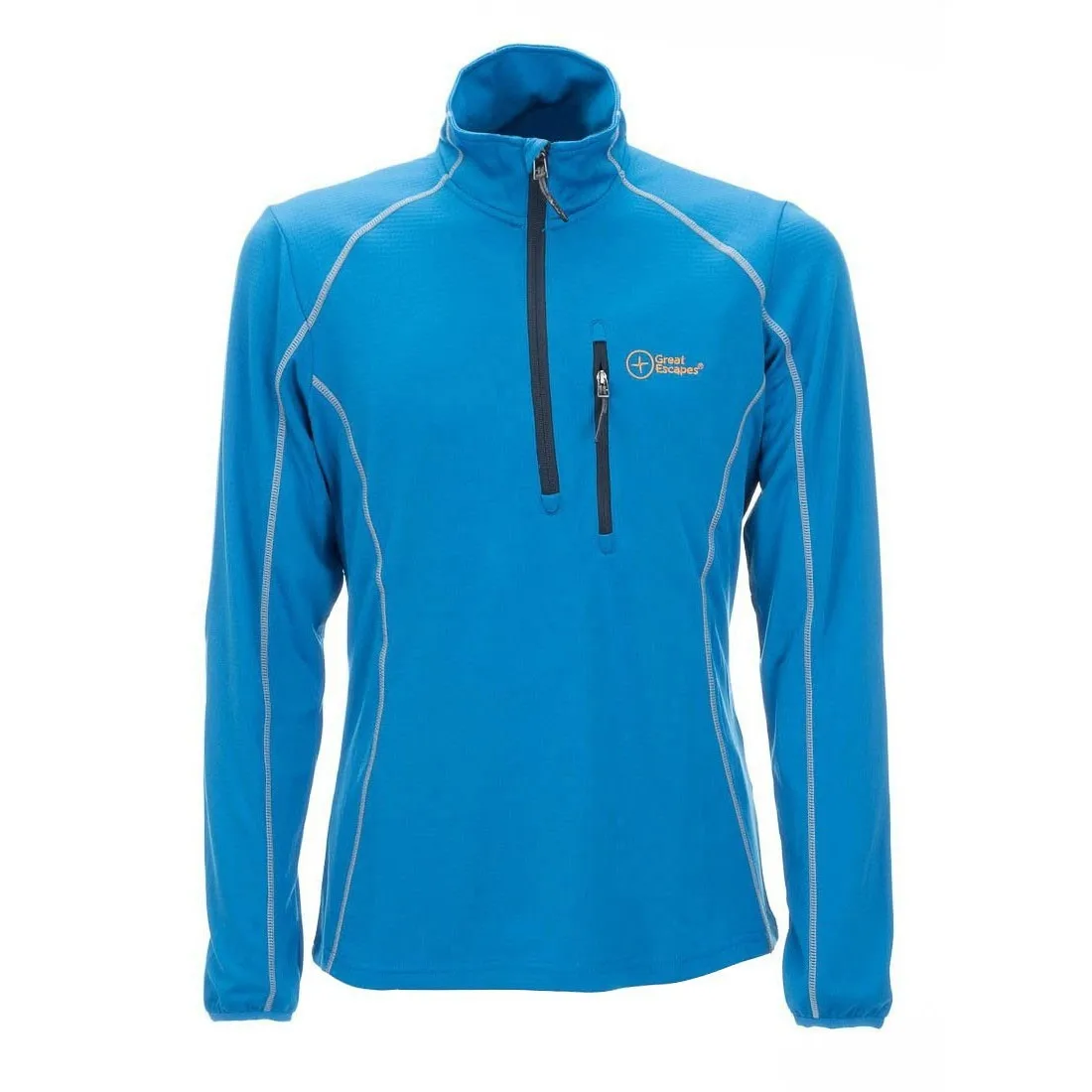 

Brand high quality winter hoodie pullover half zip fleece for hiking trekking